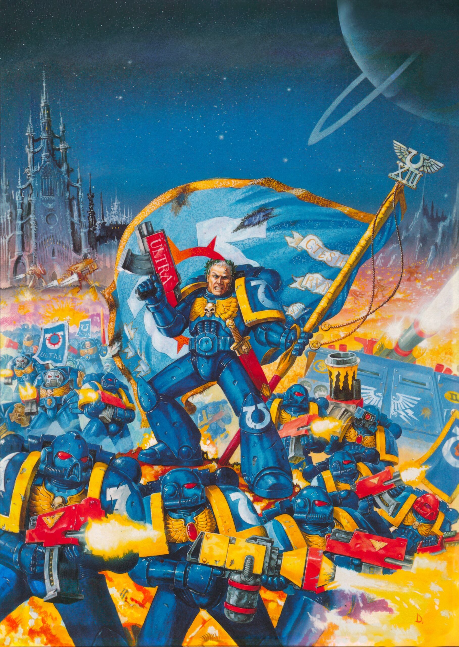 Codex Ultramarines by David Gallagher