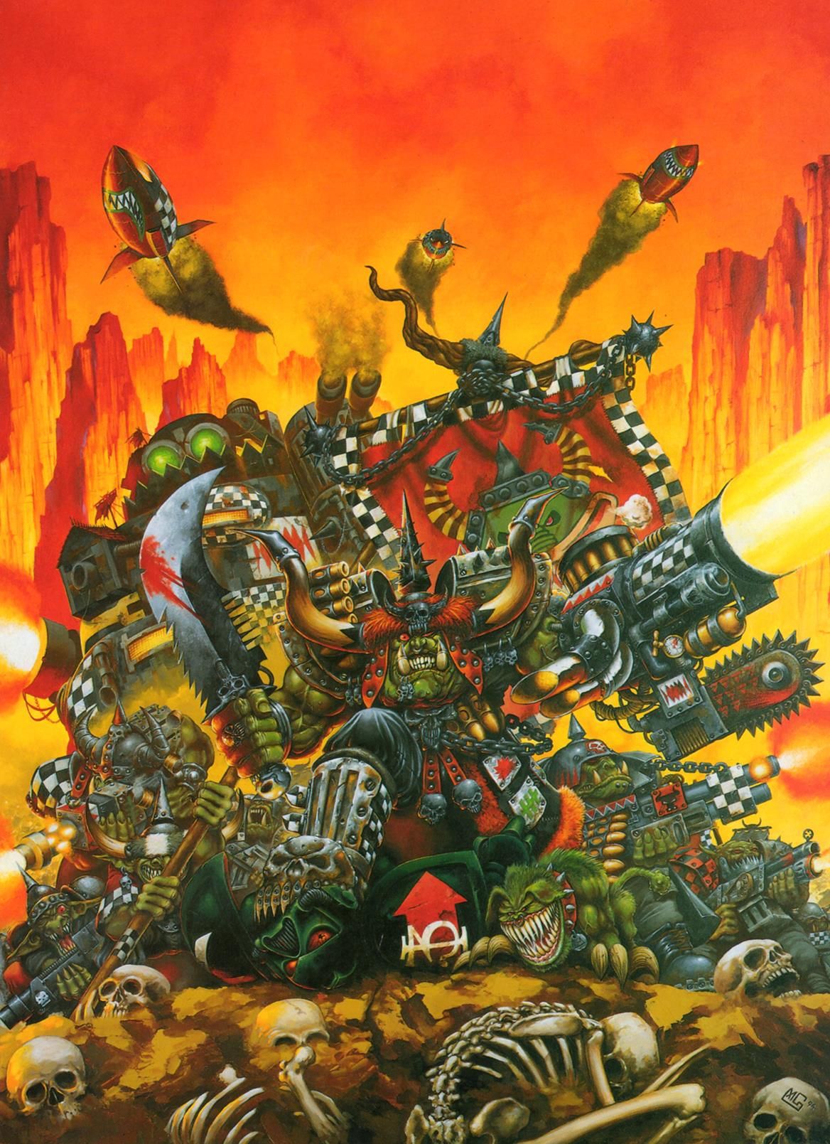 Codex Orks by Mark Gibbons