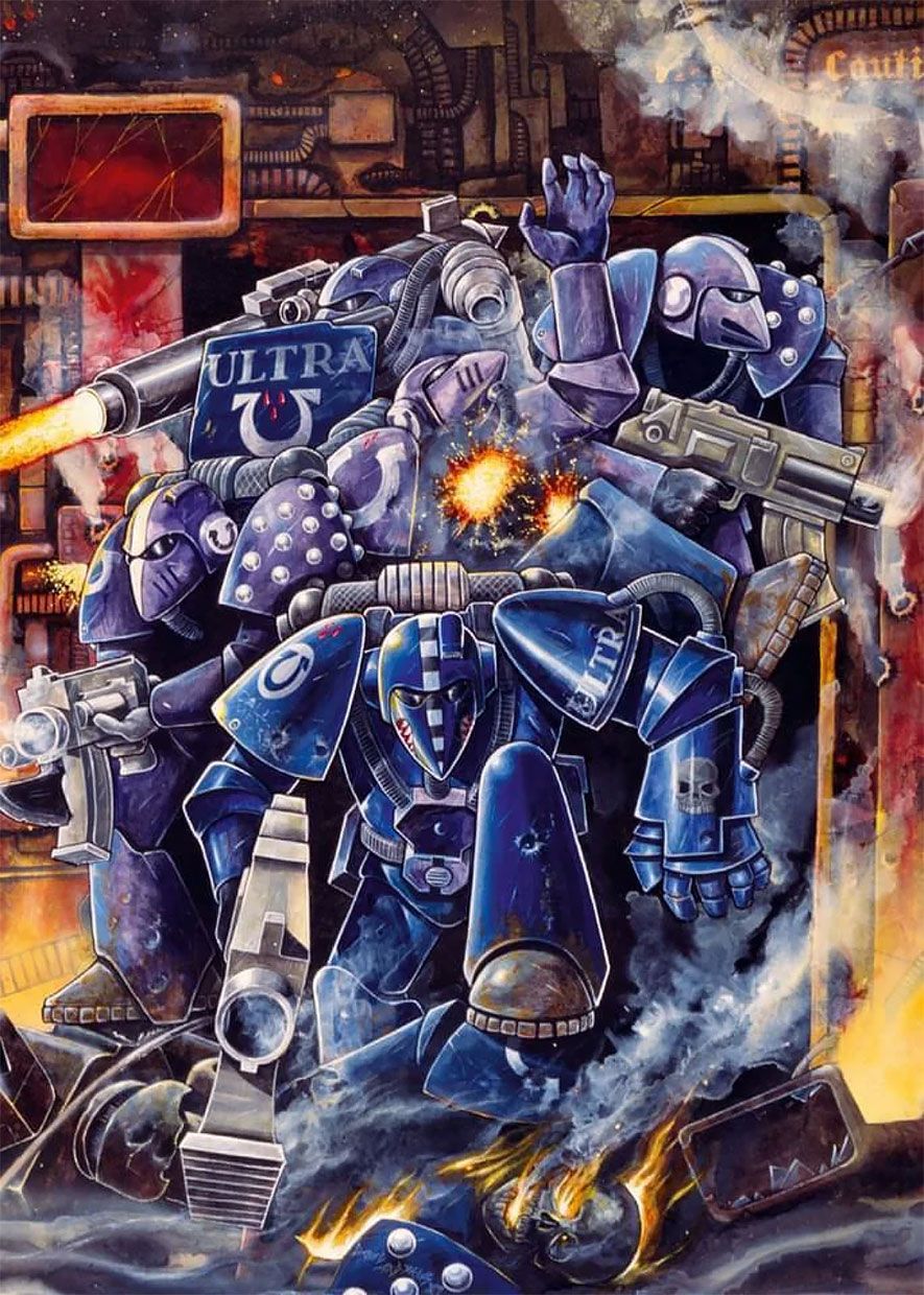 Space Marines by Dave Andrews