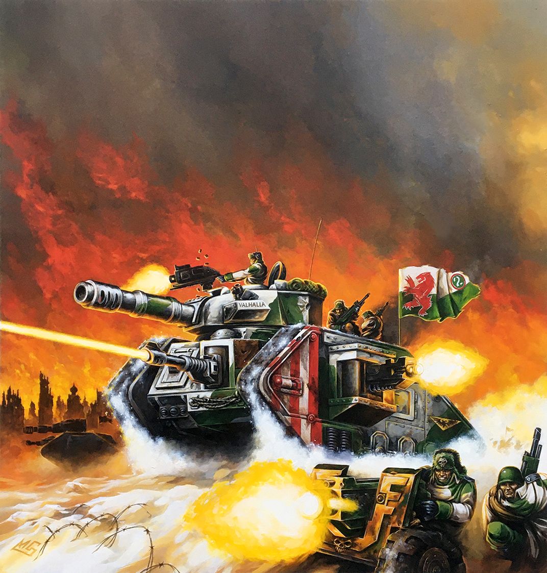 Leman Russ Battle Tank by Mark Gibbons