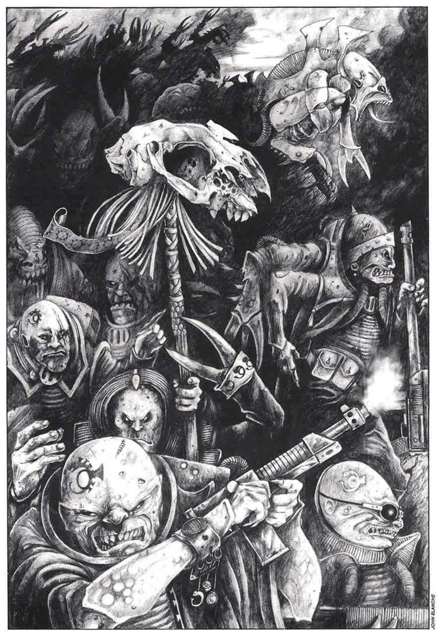 Genestealer Cult by John Blanche