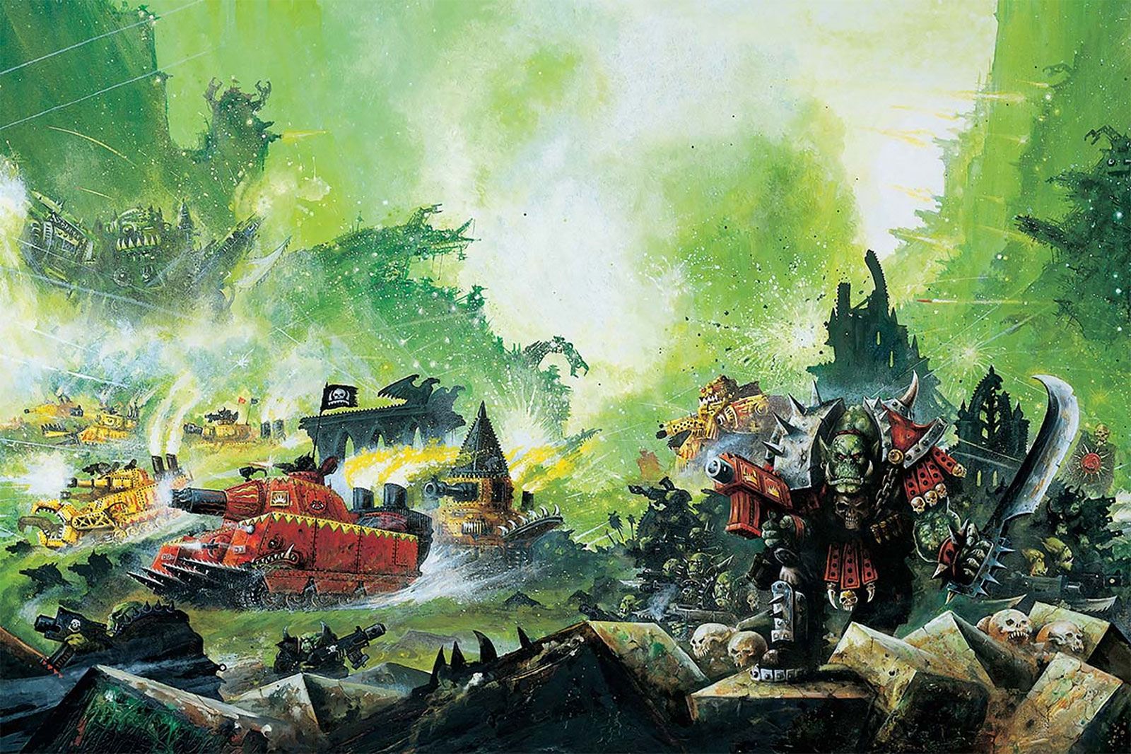 The Green Tide by John Blanche